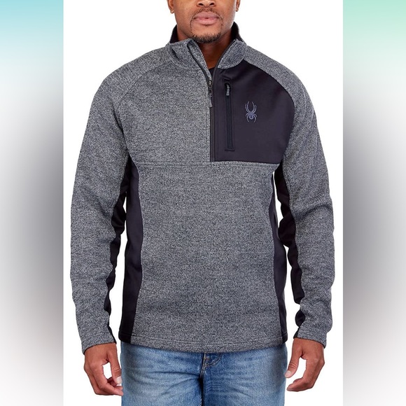 Spyder Other - Spyder Men’s Double Knit Half Zip Jacket